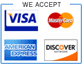 Credit card logo.